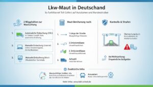Lkw-Maut in Deutschland: So funktioniert Toll Collect auf Autobahnen und Bundesstraßen